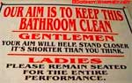 bathroom aim