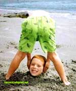 Beach fun, seashore, sandcastle, castles in the sand