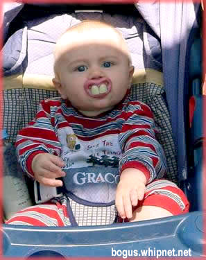 Redneck baby, redneck pacifier, redneck teething