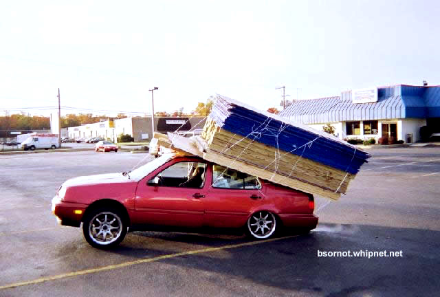 redneck lumber cart