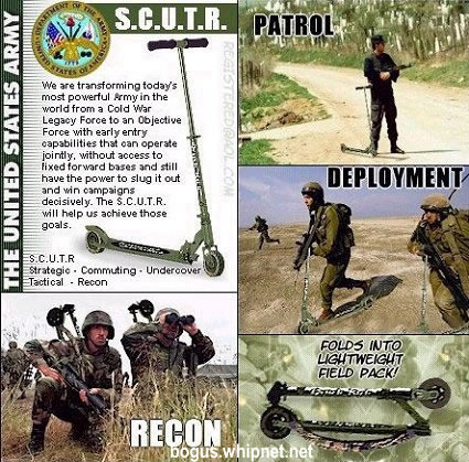 US Army SCUTR patrol, S.C.U.T.R