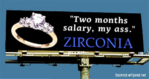zirconia, diamonds, fake jewels