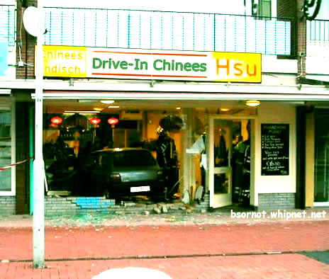 chineese drive thru, chineese drive in