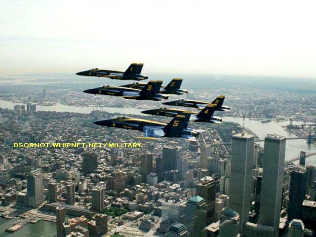 Angels Flyby Twin Towers
