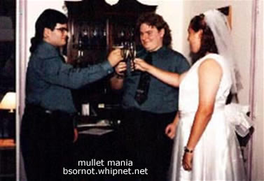 Wedding Party Mullet