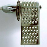 butt grater, cheese grater, macho toilet paper