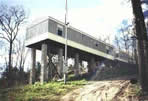 house trailer, mobile home, hillside resort, mountain home, house leveling