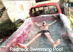 truck, bath, swimming pool, plastic bath, waterhole, cheap pool