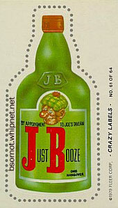 JB, just booze, redneck liquor, crazy labels