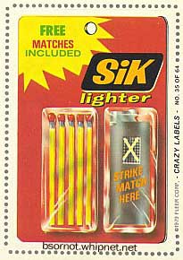 sik lighter, bic lighter, redneck lighter, crazy labels