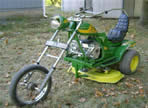 lawnmower, motorcycle mower, lawn service, landscaping