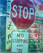 no stopping