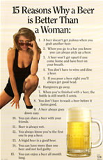 beer, women, sexy