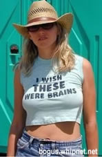 redneck woman, brains, tshirt, oxymoron