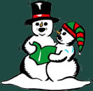 snowmen carolling, noel carol