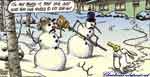 snowman hijack, rabbit bandit, snow holdup