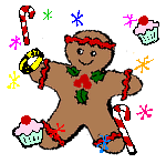 Santa, horn, dance, jingle bell