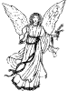 Angel with Mistletoe