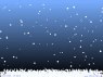 snowstorm at noon