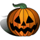haunted pumpkin, scary pumpkin, clipart