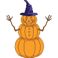 pumpkin man, jack o lantern, clipart