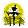 green scarecrow, evil scarecrow, clipart