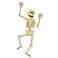 skeleton, dancing skeleton, happy skeleton, clipart