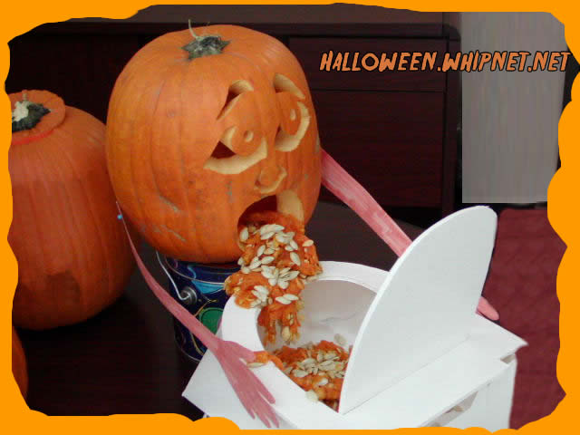 pumpkin barf, pumpkin seeds, pumpkin puke