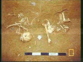 Images of the original excavation of the Hobbit