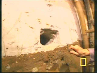 A lava tube during the extinction of the Hobbit