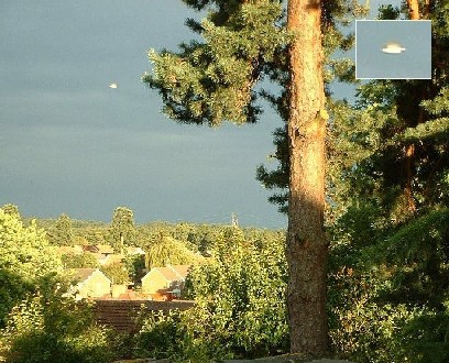 UFO photographed in Hertfordshire, U K