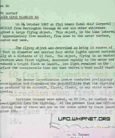 ufo report