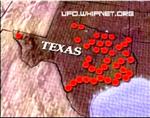 Aurora Airship sighted in more than 30 Texas Counties